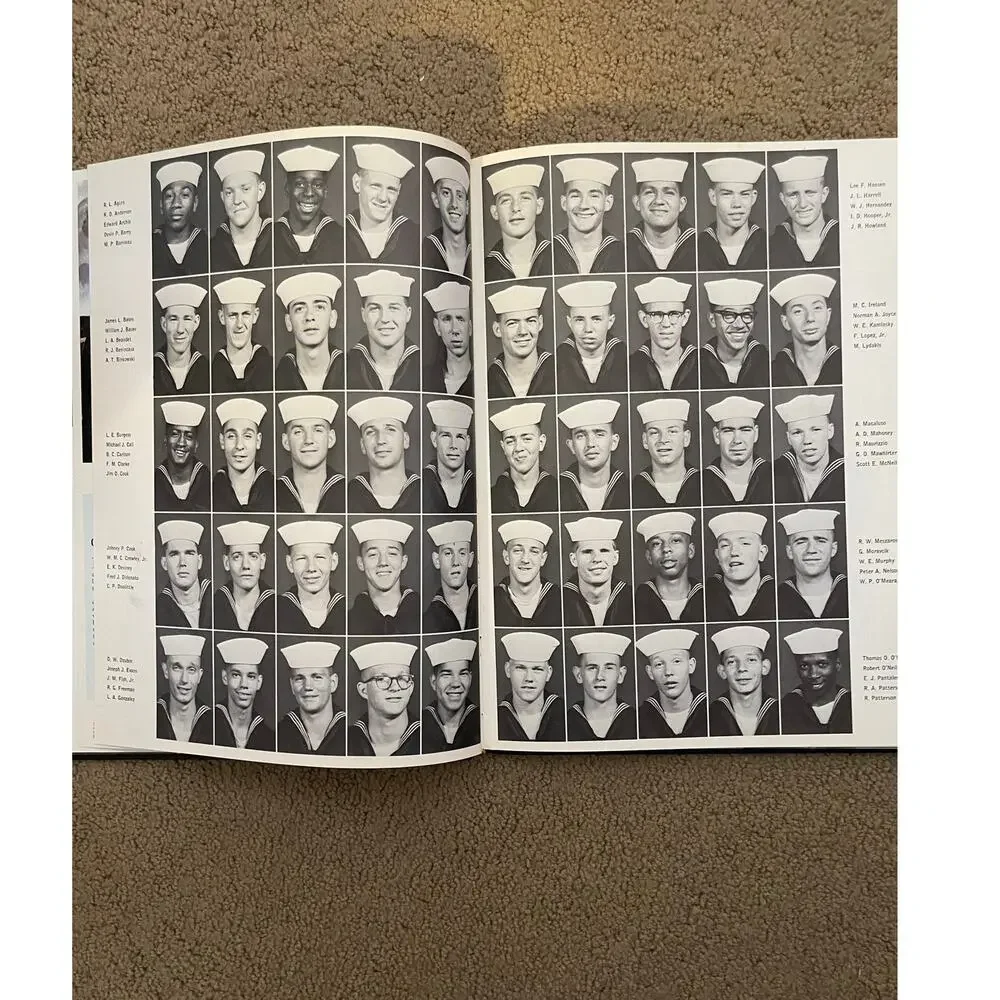 The Keel 1965 US Naval Basic Training Center Great Lakes Illinois Yearbook C 118